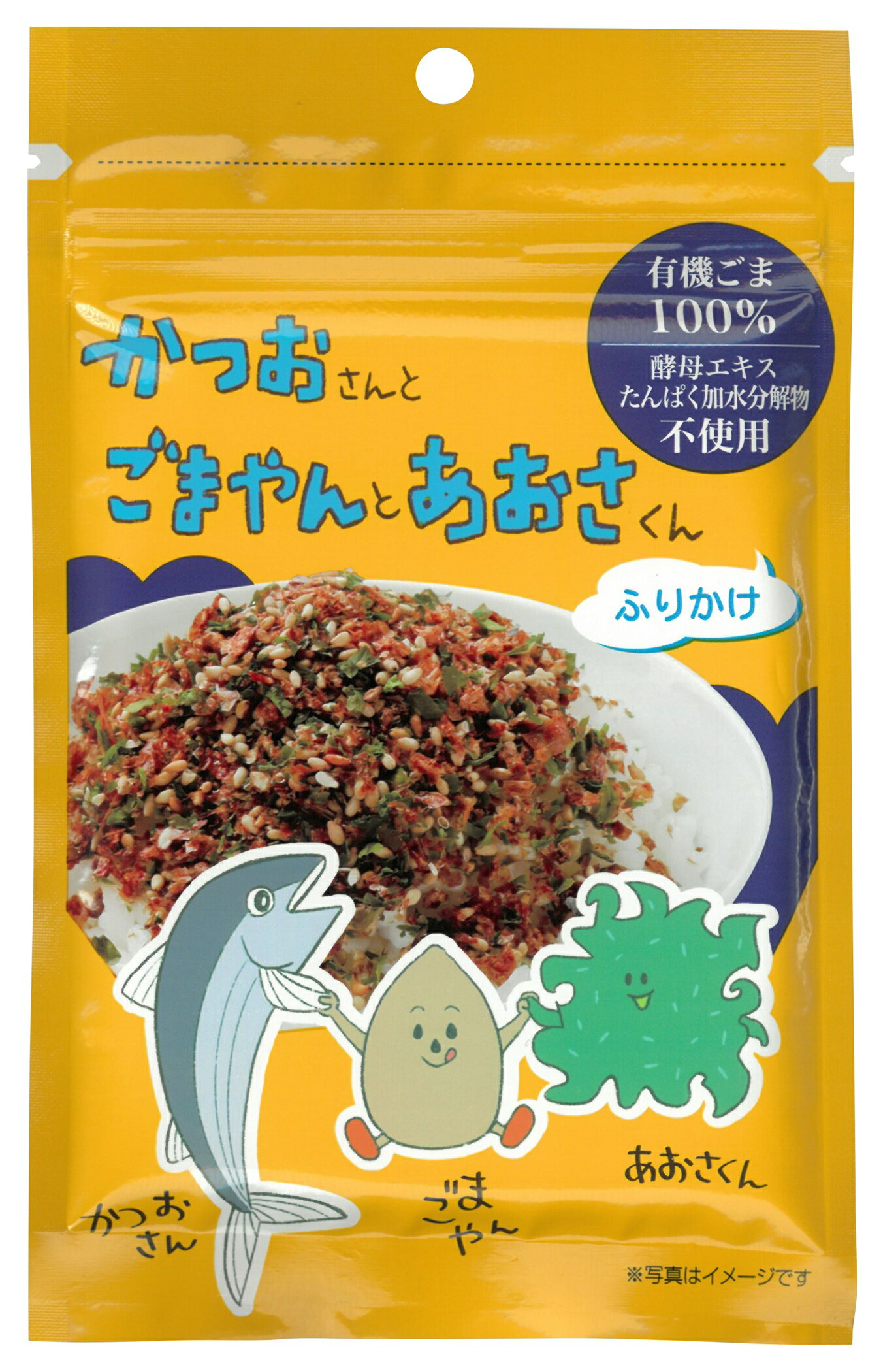 樂天商城 - ●【オーサワ】かつおさんとごまやんとあおさくんふりかけ30g