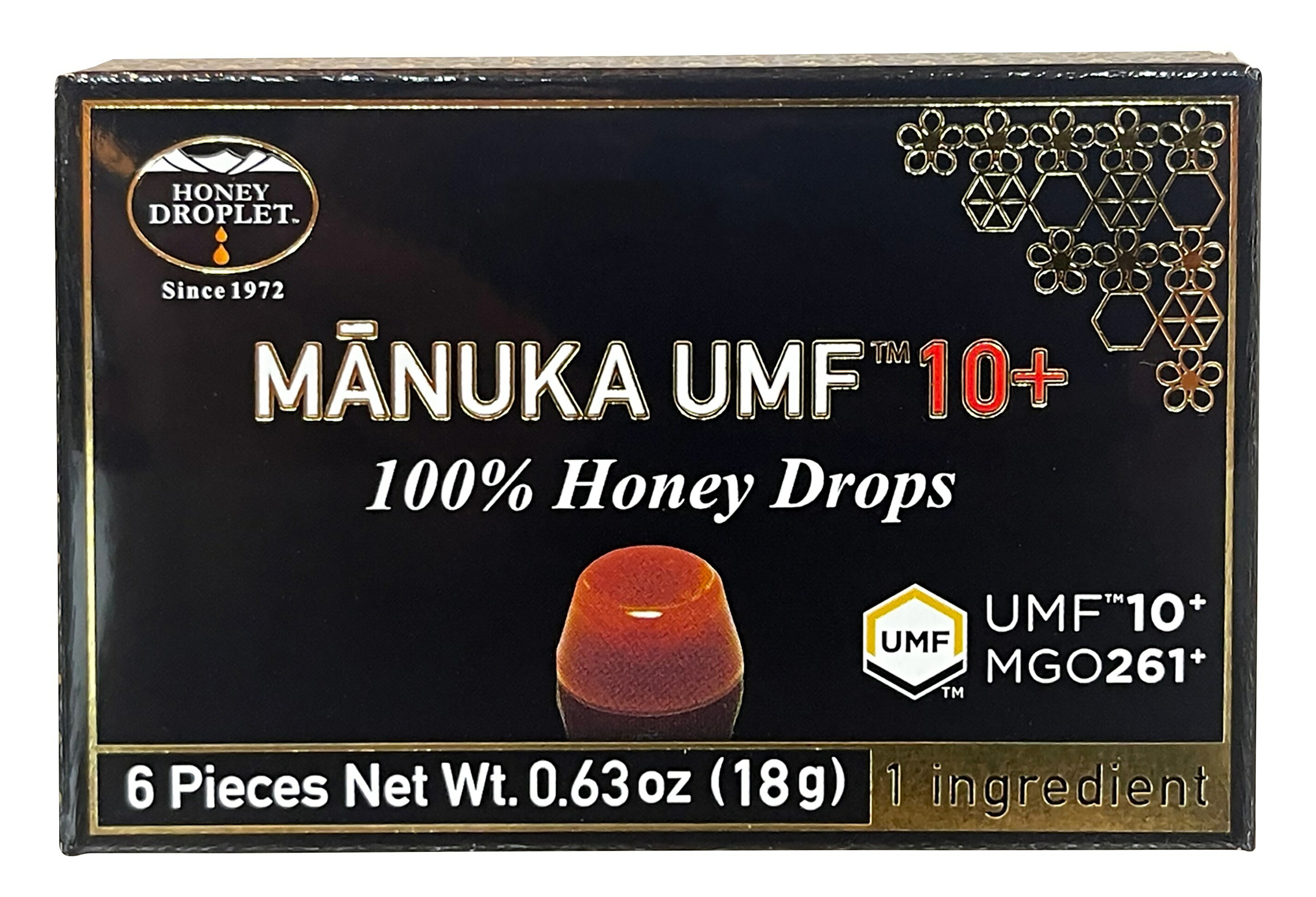 ���ڥ�������ۥϥˡ��ɥ��åץ�å� UMF10+ �ޥ̥�18g(6γ)