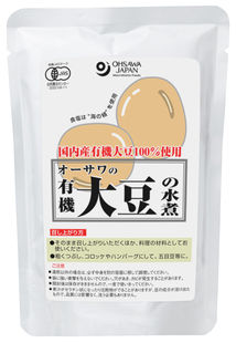 ●【オーサワ】有機大豆の水煮230g