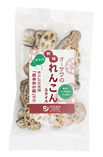 ●【オーサワ】オーサワの乾燥れんこん(スライス)熊本産　30g※数量限定品