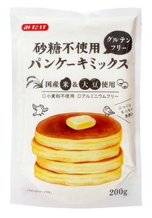 ●【オーサワ】砂糖不使用 グルテンフリーパンケーキミックス200g