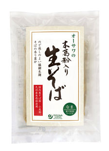 ●【オーサワ】オーサワの本葛粉入り生そば　200g(100g×2食)