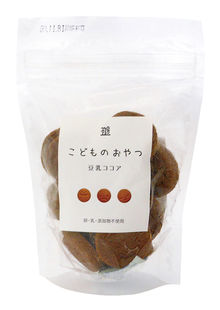 ●【オーサワ】こどものおやつ(豆乳ココアクッキー)　80gのサムネイル