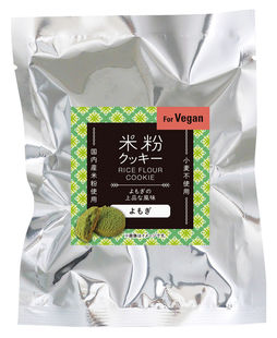 ●【オーサワ】米粉クッキー(よもぎ)　60g 1