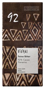 ●　Vivani オーガニックファインダークチョコレート92%　80g　