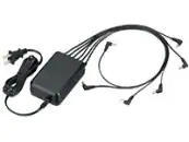 6連結用ACアダプタ— UBC-8ML JVCケンウッドKENWOOD 充電器/チャージャー UBZ-Mシリーズ(UBC-9CR必要)