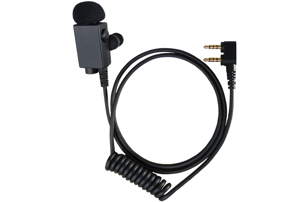 B-E06tnt ピン型マイク風防付 X10用通話ボタン付 ベアー(B-EAR)