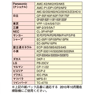 【各社共通タイプ】そうじ機紙パック 50枚　ジョインテックス　N025J-10掃除機紙パック　紙パック　掃除機取り替え　口紙　共通紙パック　共有紙パック　掃除機ゴミパック　そうじ機ゴミパック