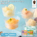 \5%OFFクーポン!7/14まで/【夏期限定】ホシフルーツ フルーツパーラーの凍らせて食べるシャーベット 彩果しずく 8袋 ゆめほっぺ 瀬戸内レモン ピオーネ...