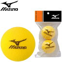 Mizuno ミズノ スポンジボール（厳選球）2個入り ショートテニス用ボール 6OH803