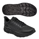 HOKA ONE ONE ホカ オネオネ クリフトン 7 ランニングシューズ メンズ 2020年秋冬 ブラック 1110508 BBLC