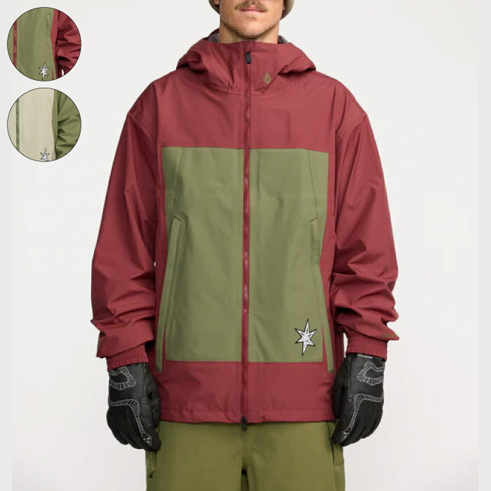 【予約】 25-26 VOLCOM ボルコム ARTHUR 3L JACKET スノーボードウェア ジャケット メンズ 2025-2026年 G0652609