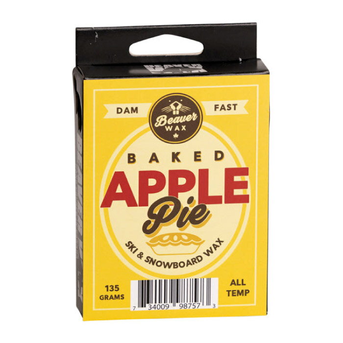 BEAVERWAX ビーバーワックス 香り付きコレクション スノーワックス アップルパイ スキー・スノーボード..