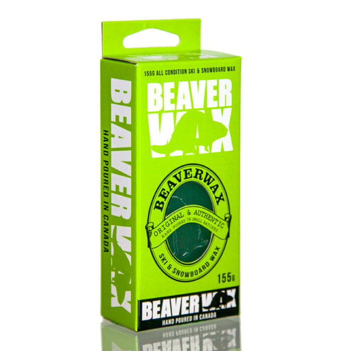 BEAVERWAX ビーバーワックス THE CLASSIC ユニバーサル スノーワックス ミントの香り フッ素不使用 ス..