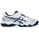 【特別価格】 asics アシックス トレーニングシューズ STAR SHINE TR 3 ジュニア ホワイト×ネイビー 1124A010.103