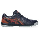 asics アシックス フットサルシューズ CALCETTO WD 9 TF カルチェット ワイド ターフ 黒x赤 1113A038