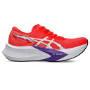 asics アシックス ランニングシューズ マジックスピード4 レディース E相当 マラソン レース 1012B676-600