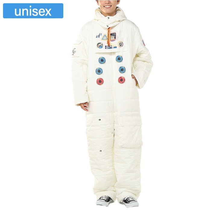 CHUMS チャムス スペースパテッドスーツ ユニセックス ジャンプスーツ カバーオール SPACEシリーズ 撥水加工 保温性 寝袋 キャンプ CH03-1390