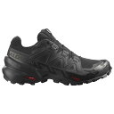 SALOMON サロモン トレイルランニングシューズ SPEEDCROSS 6 GORE-TEX レディース 防水 Black / Black / Phantom L41743400