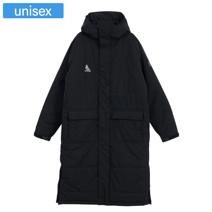 【特別価格】 SVOLME スボルメ 発熱中綿ベンチコート ロングコート サッカー フットサル ユニセックス ブラック 1253-47404