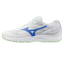 Mizuno ミズノ テニスシューズ ブレイクショット5 WIDE OC ユニセックス 3E相当 クレー・砂入り人工芝コート ホワイト/ミント/ブルー 61GB...