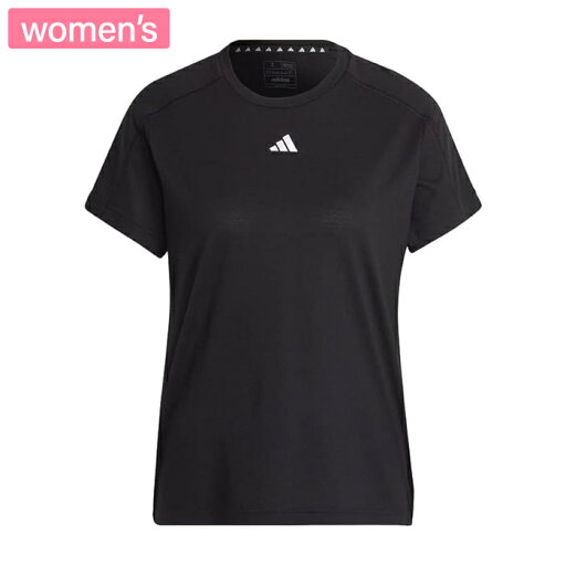asidas アディダス トップス AEROREADY トレイン エッセンシャルズ ミニマル ロゴ クルーネック半袖Tシャツ レディース HR7795 asidas アディダス トップス AEROREADY トレイン エッセンシャルズ ミニマル ロゴ クルーネック半袖Tシャツ レディース HR7795
