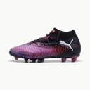 【10%OFFクーポン対象|6/22 20:00-6/27 1:59迄】 PUMA プーマ サッカースパイク フューチャー 8 アルティメット AG 天然芝と人工芝用 ブラック/ホワイト/レッド 108189-01(4)