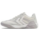 hummel ヒュンメル ハンドボールシューズ ALGIZ V ユニセックス 屋内用 ホワイト×グレー HM226290