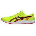 asics アシックス 陸上シューズ HYPER RACER STANDARD イエロー/ブラック トラック 長距離レーシング 試合 フラットソール 1093A...