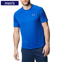 【20%OFFクーポン対象|8/4 20:00-8/11 1:59迄】 UNDER ARMOUR アンダーアーマー トップス 半袖Tシャツ 練習着 UAテック ショートスリーブTシャツ2.0 ブルー/グレー メンズ 防臭 速乾 トレーニング 1358553