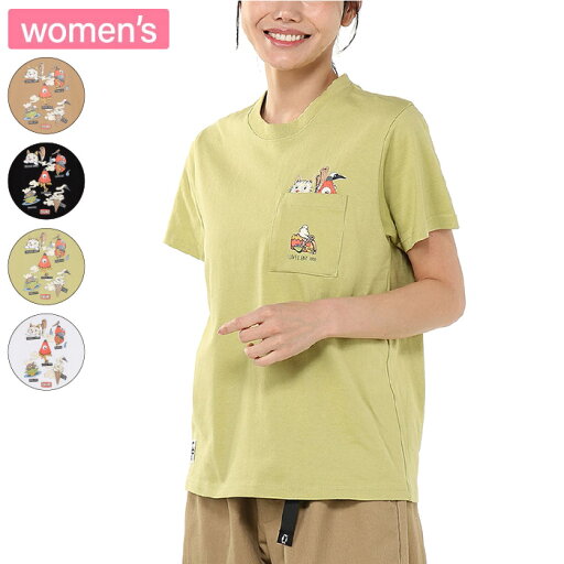 CHUMS チャムス トップス Tシャツ 半袖Tシャツ アンチバグフードヨーカイポケットTシャツ レディース ボックスシルエット 虫よけ加工 CH11-2508 CHUMS チャムス トップス Tシャツ 半袖Tシャツ アンチバグフードヨーカイポケットTシャツ レディース ボックスシルエット 虫よけ加工 CH11-2508