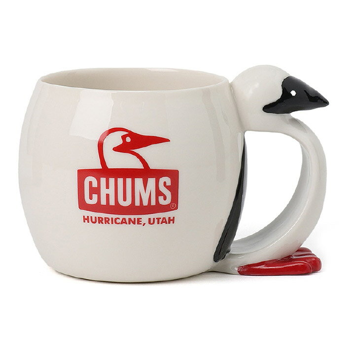 CHUMS チャムス 食器 マグカップ ブービーハンドルマグ ボトルキャップ ワンタッチタイプ 陶磁器製 電..