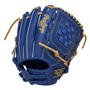 Rawlings ローリングス 野球グローブ グラブ 少年軟式用 ハイパーテックR9シリーズ オールラウンド用 サイズM 右投げ用 ジュニア インディゴ GJ5R9BFM(4)