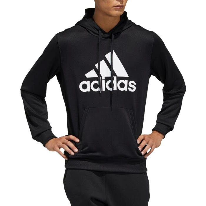 【20%OFFクーポン対象】8/19 20:00-8/20 23:59迄! adidas アディダス MUST HAVES 21 PULLOVER HOODIE マストハブ 21 プルオーバーパーカー メンズ 2021年秋冬 スウェット 吸汗 ブラック GN0827