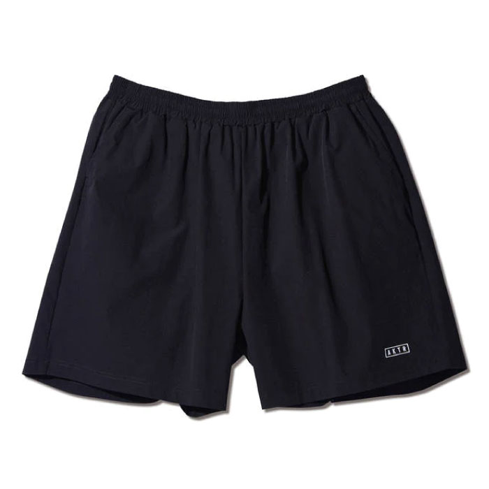 【5/20限定 10 OFFクーポン対象 】 AKTR アクター BASIC SHORT WIDE PANTS ショーツ パンツ バスケットボール 2023年秋冬 ブラック 523-015005