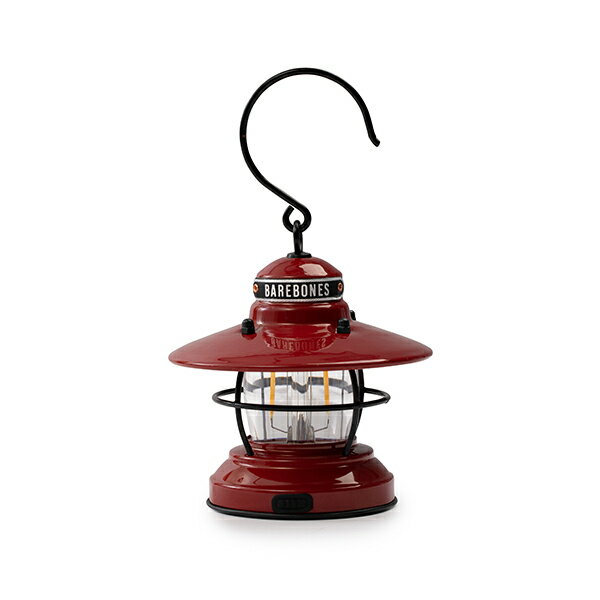 Barebones Living ベアボーンズ・リビング Mini Edison Lantern ミニエジソンランタンLED 最大100ルーメン 単三電池式 レッド 20230009004000通販格安セール情報 楽天 通販