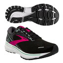 BROOKS ブルックス Ghost14 ゴースト14 ロード ウィメンズ ランニングシューズ レディース BLKP ブラック/ピンク 標準幅(B) BRW3562