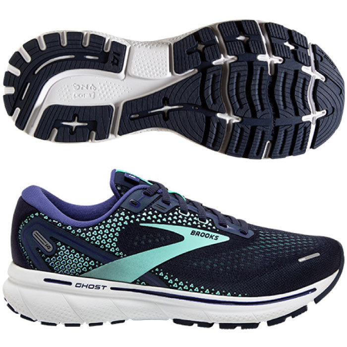 BROOKS ブルックス Ghost14 ゴースト14 ロード ウィメンズ ランニングシューズ レディース 標準幅(B) NB ネイビー BRW3562