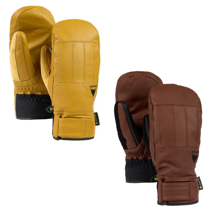 Burton Mens Gondy GORE-TEX Leather Mittens Сȥ ǥ 쥶 ߥȥ  Ρܡ  23-24 2023-2024ǯ 2顼 W24JP-103371