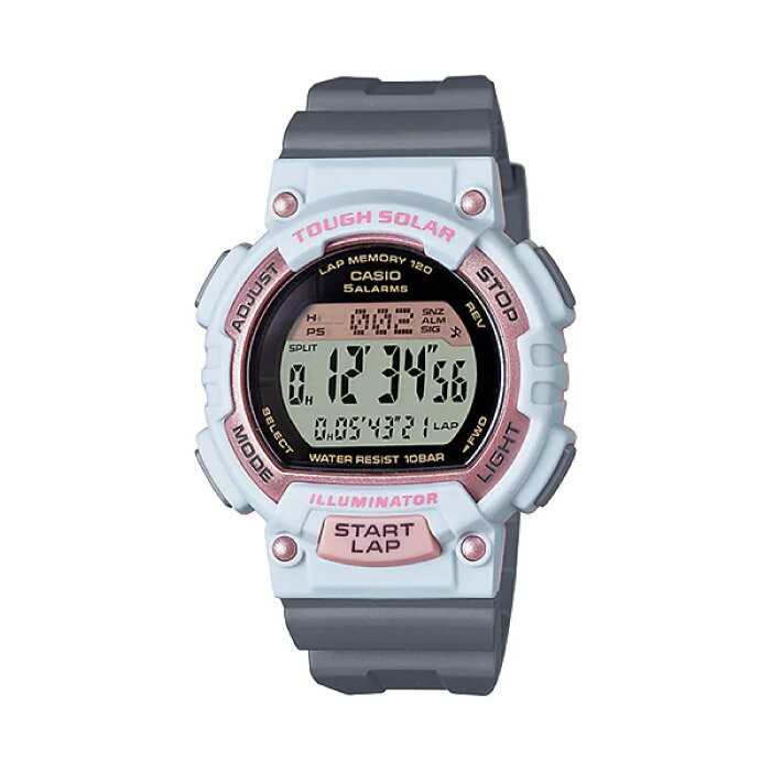 CASIO カシオ スポーツウォッチ ジョギング ランニング ラップ 計測 ソーラー充電 時計 腕時計 防水 STL-S300H-4AJH