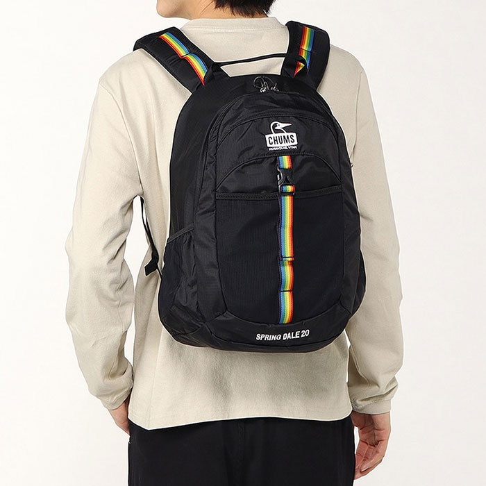【10%OFFクーポン対象|4/14 20:00-4/18 23:59迄】 CHUMS チャムス Spring Dale 20 スプリングデール20 デイパック リュック ユニセックス 1カラー CH60-3749