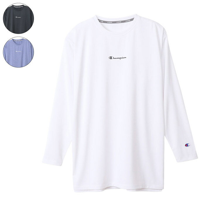 Champion チャンピオン ウィメンズ ロングスリーブTシャツ トップス レディース 2023年春夏 防臭 速乾 UVカット CW-XS401