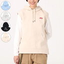 【4/20限定！クーポン利用で10%OFF】 CHUMS チャムス Womens Keystone Parka Vest ウィメンズ キーストーンパーカーベスト スウェット ロゴ アウトドア レディース 4カラー CH10-1449