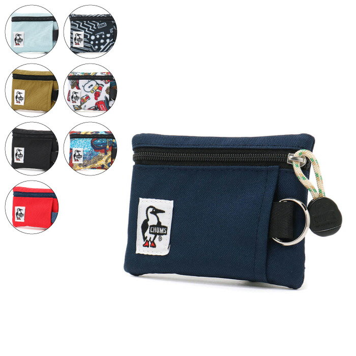 【3/30限定!クーポン利用で10%OFF!】 CHUMS チャムス Recycle Key Coin Case リサイクルキーコインケース 定期入れ キーケース 小銭入れ 2023年秋冬 8カラー CH60-3574