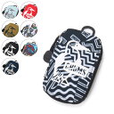 CHUMS チャムス Recycle Oval Key Zip Case リサイクルオーバルキージップケース キーケース 2023年秋冬 8カラー CH60-3580