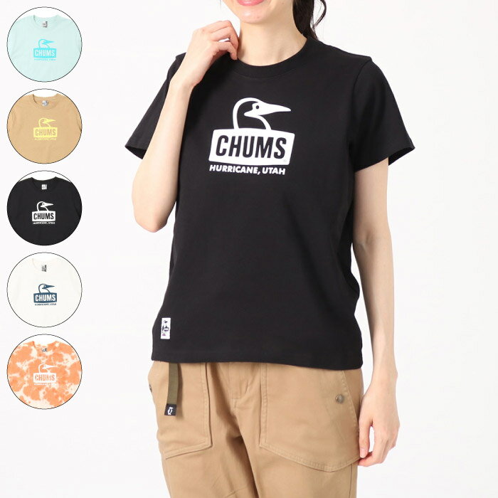 チャムス Tシャツ レディース CHUMS チャムス Womens Booby Face T-Shirt ウィメンズブービーフェイスTシャツ 半袖 レディース 2023年春夏 ヘビーウェイト 5カラー CH11-2278