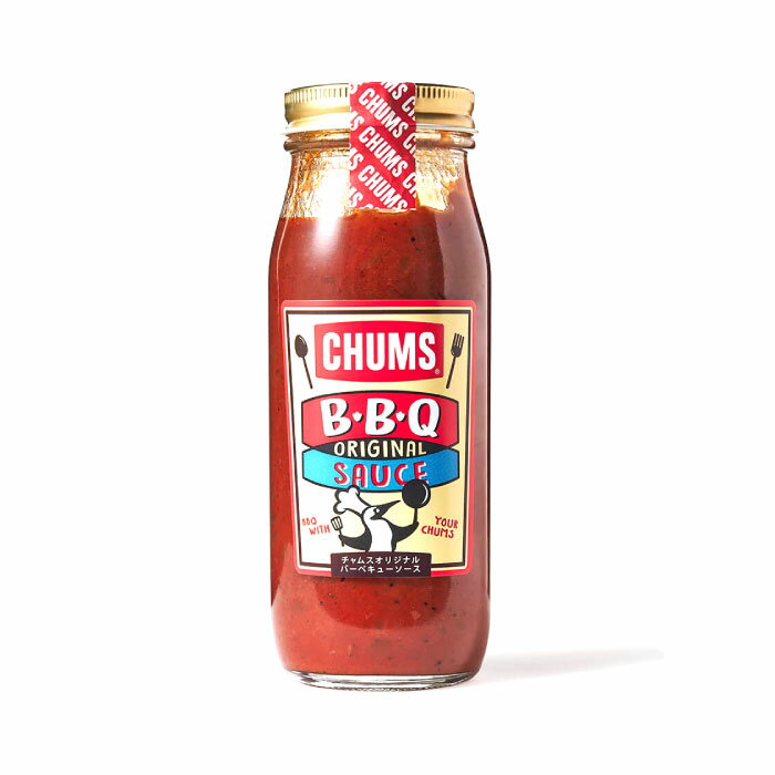 CHUMS `X CHUMS Original BBQ Sauce `XIWio[xL[\[X e280g  Lv BBQ CH64-1009