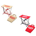 【クーポン利用で10 OFF 4/24 20:00-4/27 9:59】 CHUMS チャムス Mini Foldable Stool ミニフォーダブルスツール チェア イス 椅子 収納袋付き ベージュ レッド キャンプ アウトドア BBQ CH62-1672