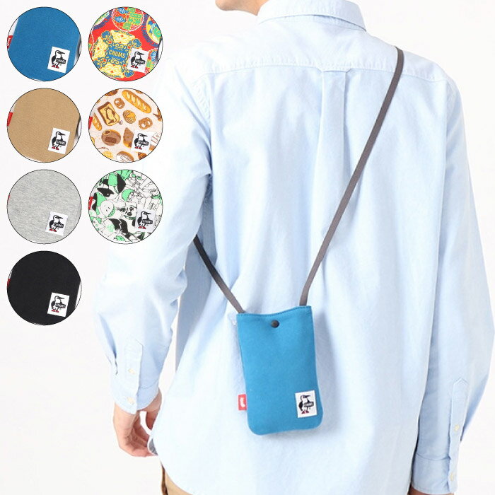 CHUMS チャムス Minimal Shoulder Bag Sweat ミニマルショルダーバッグスウェット ショルダーポーチ CH60-3663