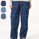 【クーポン利用で10 OFF 4/24 20:00-4/27 9:59】 CHUMS チャムス Beaver Double Knee Pants ビーバーダブルニーパンツ デニムパンツ ロングパンツ メンズ 3カラー CH03-1319